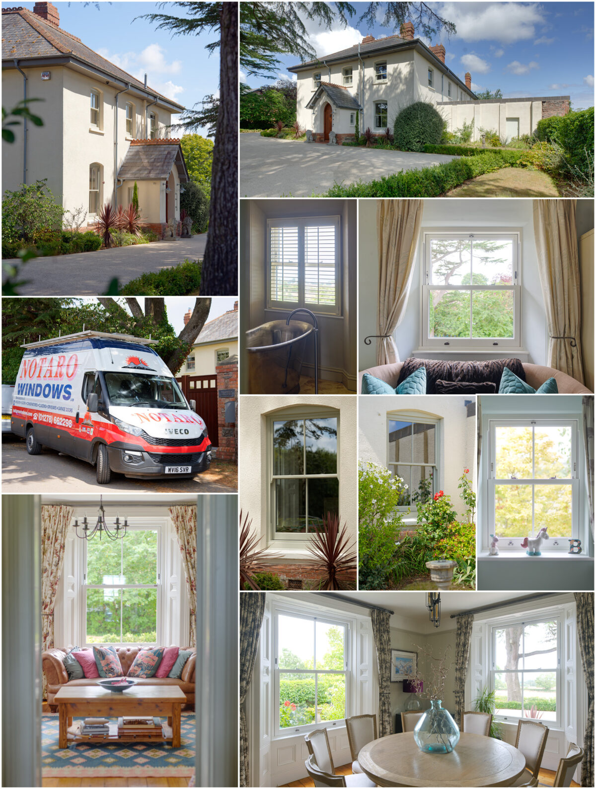 Stunning Bygone Symphony Sash Windows Installed in Elegant Period Home ...